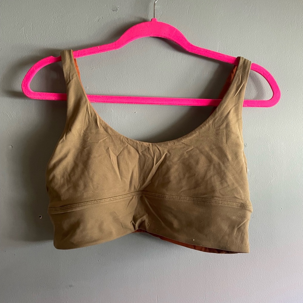 Women's Tan Sports Bra